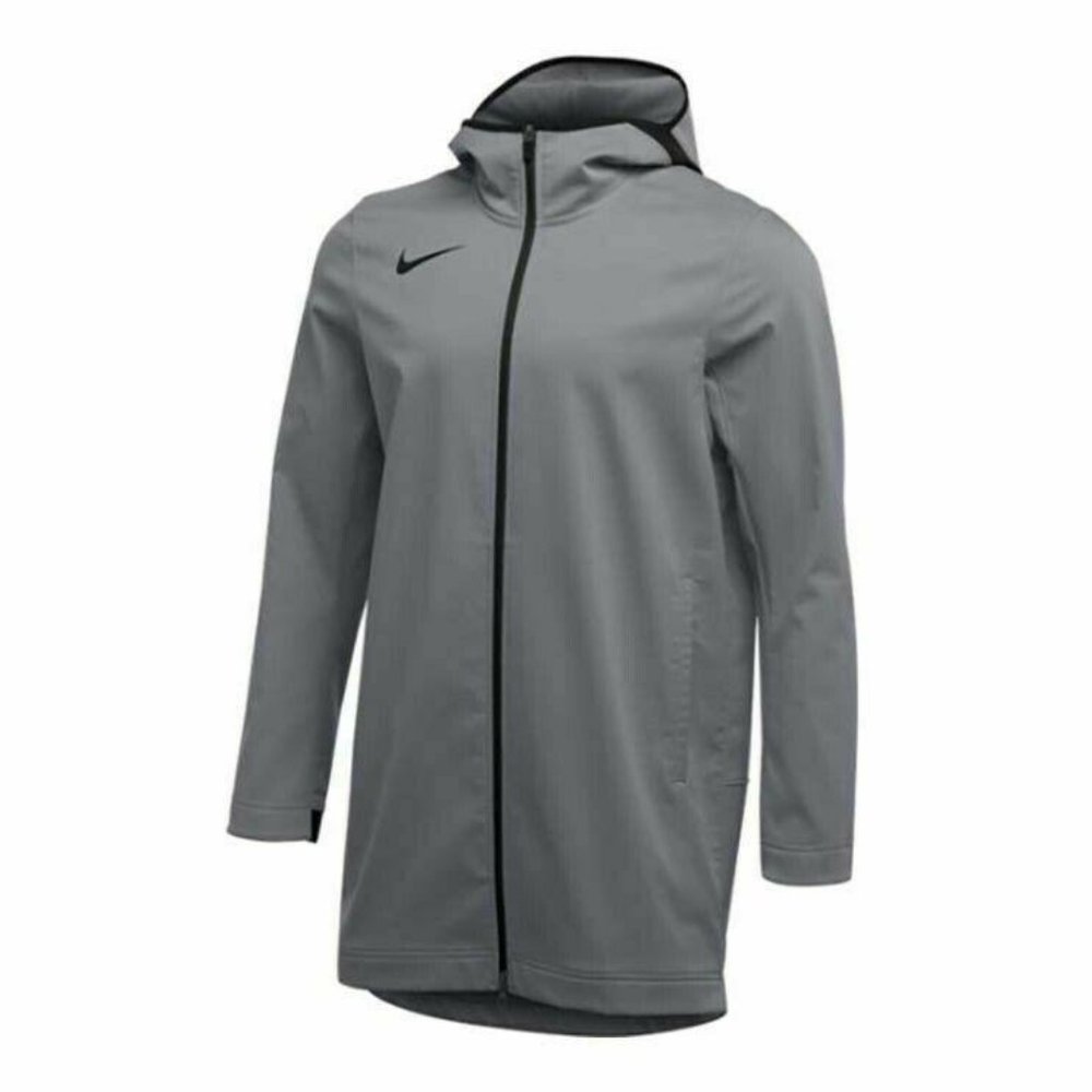 Nike Protect Parka Shield Repel Gray Basketball Ja
